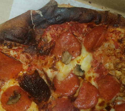 Casey's Pizza - Turtle Creek, PA. had mushrooms on one slice supposed to only have pepperoni also dry allergic to mushrooms didn't want to reason or listen to anything kept m