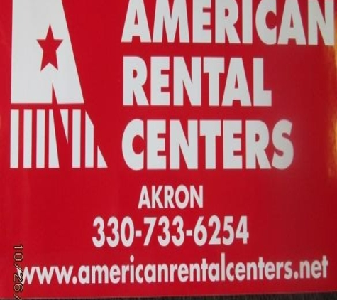 American Rental Centers - akron, OH