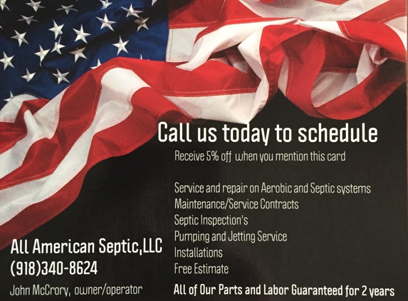 All American Septic - Claremore, OK