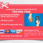 Locksmith Services Castle Rock