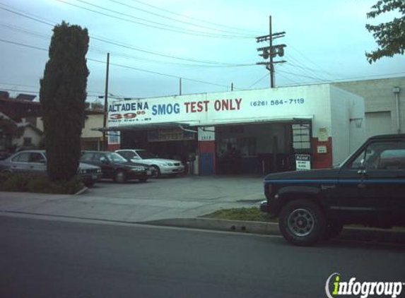 Altadena Smog Test Only - Pasadena, CA