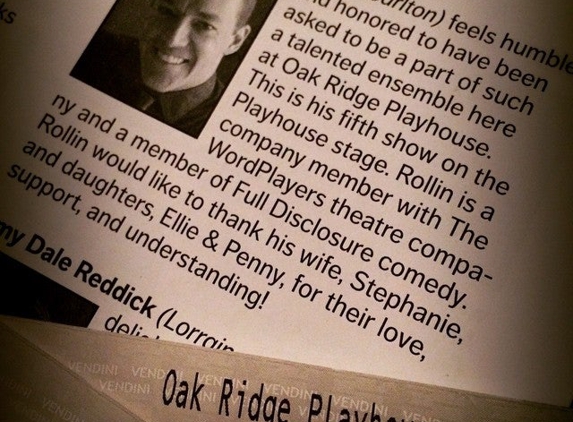 Oak Ridge Playhouse - Oak Ridge, TN