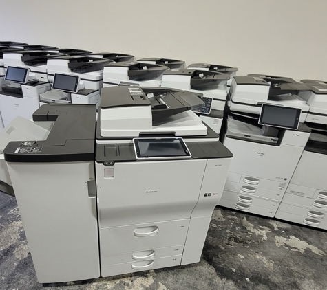 Copier Liquidation Center.com - Santa Ana, CA. Ricoh MP 7503 IM 7000 IM 8000 copiers