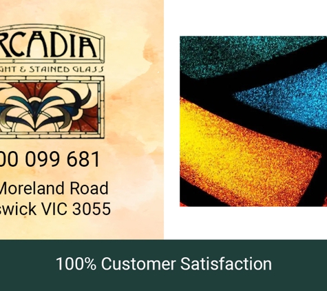 Arcadia Leadlight & Stained Glass - Brunswick West, VIC. 100% Customer Satisfaction