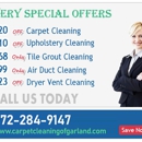 Carpet Cleaning Garland - Air Duct Cleaning