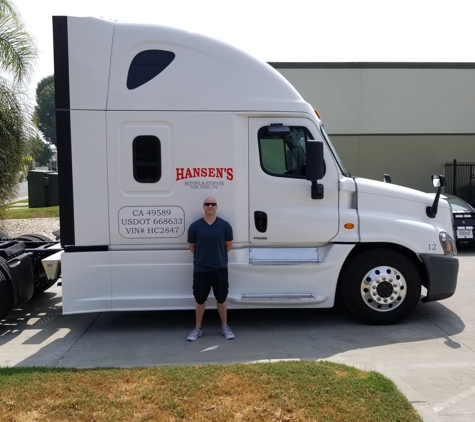 Hansen's Moving & Storage - San Jose, CA