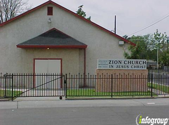Zion Church In Jesus Christ - Sacramento, CA