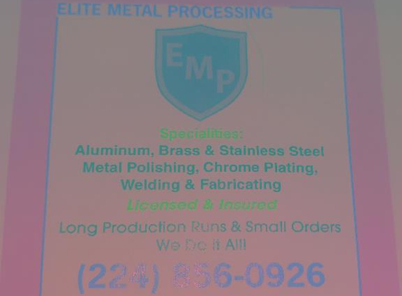 Elite Metal Processing - Elgin, IL