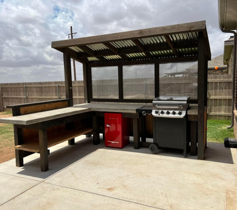 Phoenix Concrete & Construction - Lubbock, TX. Outdoor Kitchens