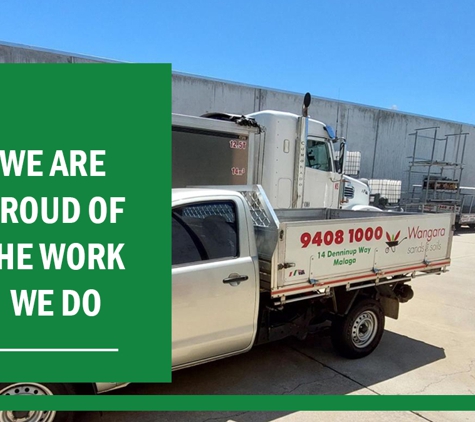 Kingsway Sands & Firewood - Malaga, WA. We are proud of the work we do.