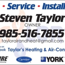 Taylor's Heating & Air-Conditioning