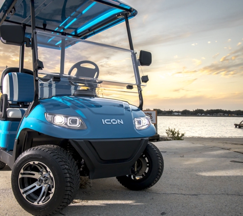 Hole In One Golf Carts - Cape Coral, FL. ICON i40 Caribbean Blue