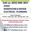 PTY Multiservices, LLC. - Home Improvements