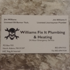 Williams Fix IT Plumbing & Heating