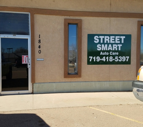 Street Smart Auto Care - Colorado Springs, CO. Monday to Friday 
8 to 5