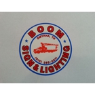 Boom Sign and Lighting