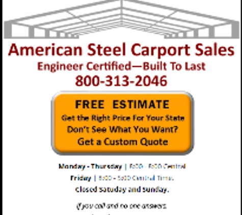 American Steel Carport Sales