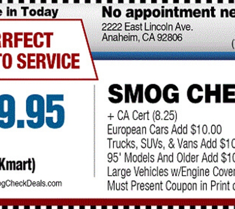 Purrfect Auto Service - Anaheim, CA