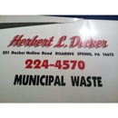Herbert L Decker Trash Hauling - Garbage Collection
