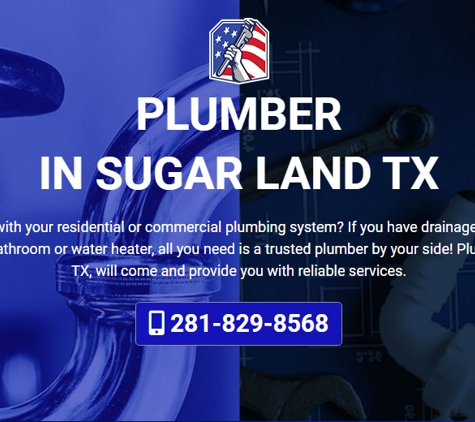 Plumber in Sugar Land TX - Sugar Land, TX