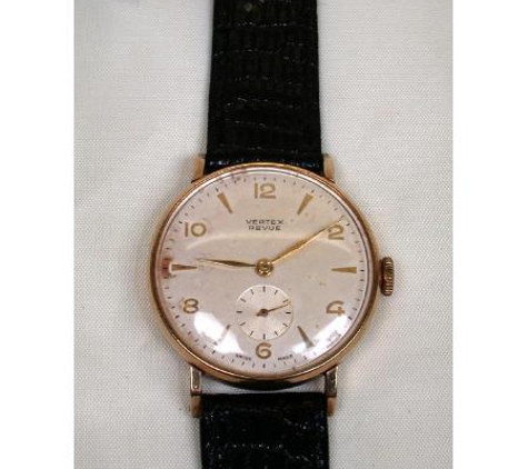 Old Technology - Morpeth, NSW. Vintage Gold Wrist Watch