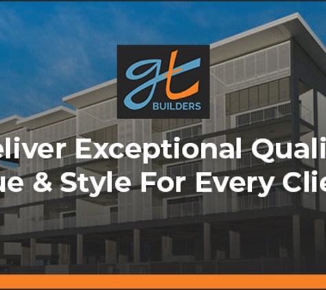 GT Builders - Winnellie, NT. Deliver Exceptional Quality, Value & Style For Every Clients
