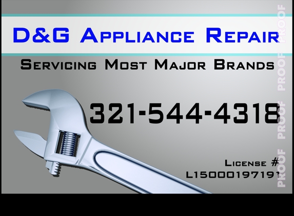D&G appliance repair - Palm Bay, FL