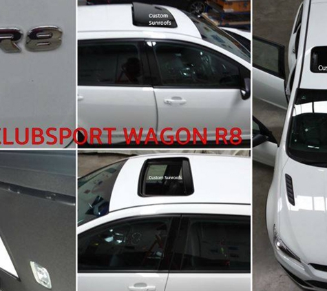 Custom Sunroofs Australia Pty Ltd - Maidstone, VIC. VF GM Clubsport Wagon R8