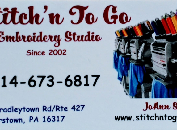 Stitch'n To Go, LLC - Franklin, PA