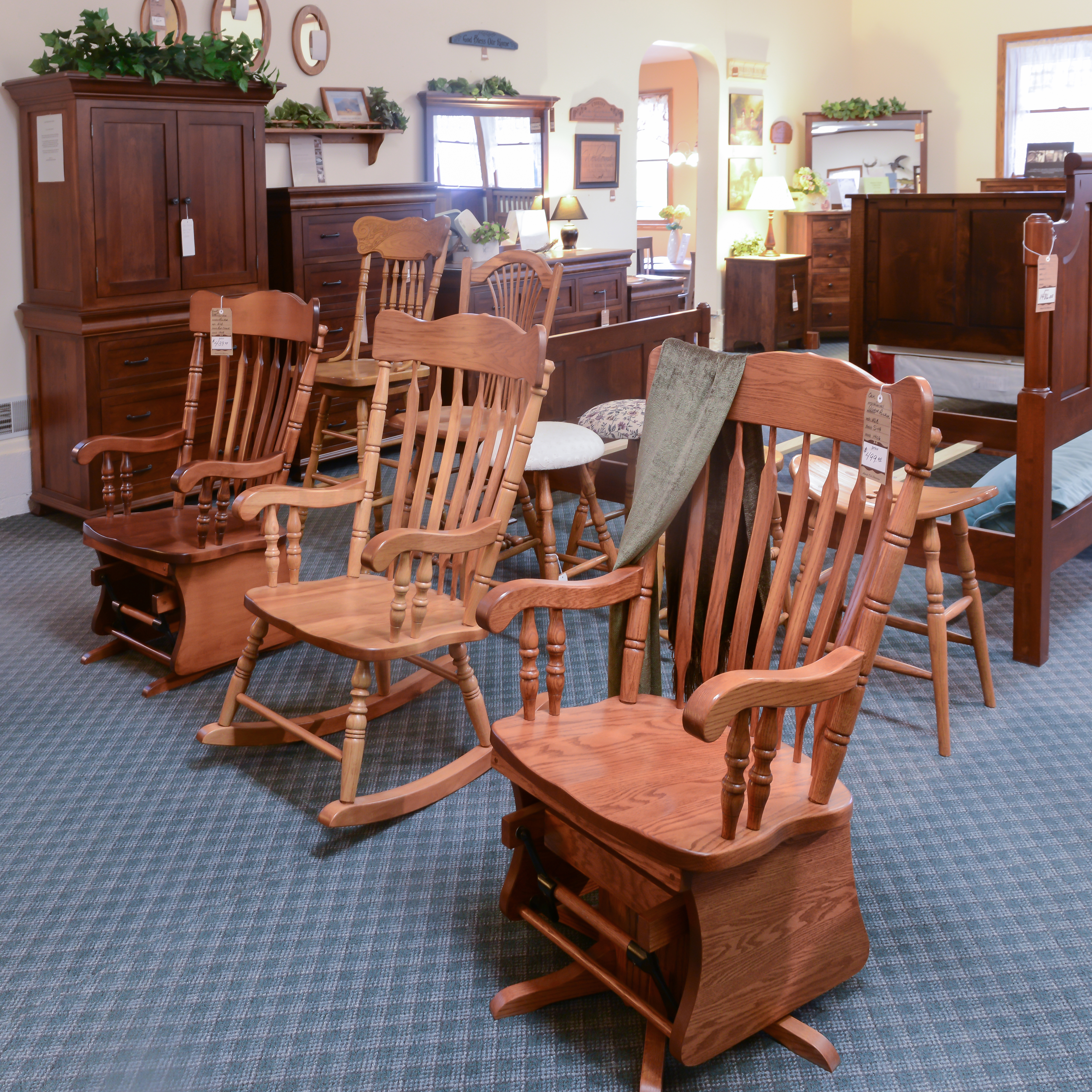 Amish Oak Showcase Furniture 2031 Mercer New Wilmington Rd New