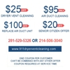 911 Dryer Vent Cleaning Houston TX gallery