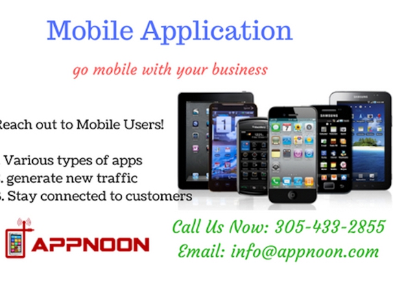 Apps Development Company(AppNoon) - Houston, TX. Go mobile with your business