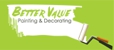 Better Value Painting & Decorating Logo