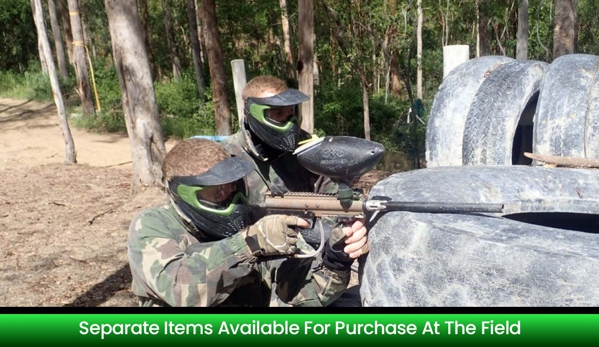 Paintball Australia Pty Ltd - Mudgeeraba, QLD. Separate Items Available For Purchase At The Field
