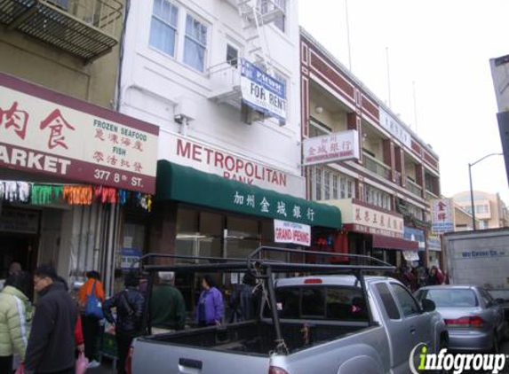 Metropolitan Bank - Oakland, CA