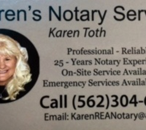 Karen's Notary Service Mobile Notary - Whittier, CA