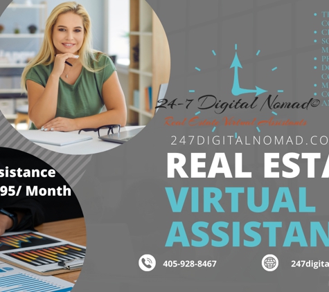 24/7 Digital Nomad Real Estate Virtual Assistants - Fairburn, GA. https://247digitalnomad.com/