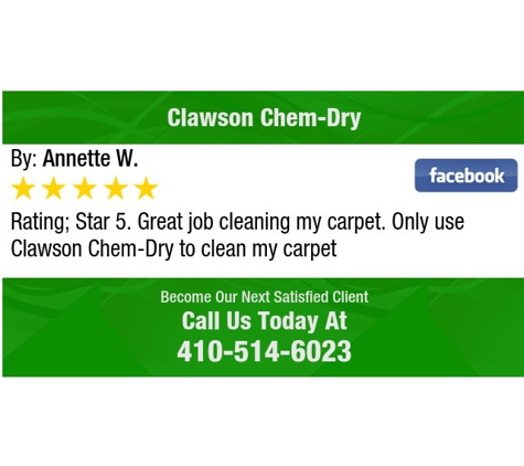 Clawson Chem-Dry - Hanover, MD