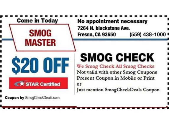 Smog Master - Fresno, CA