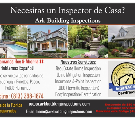 Ark  Building inspections - Holiday, FL