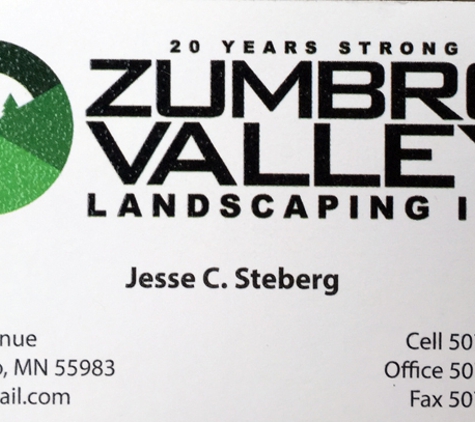 Zumbro Valley Landscaping Inc