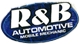 R & B Automotive Logo