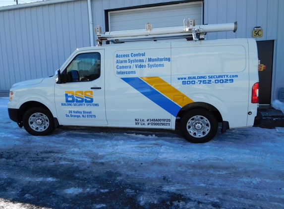 Building Security Services of New York - New York, NY. Security Systems truck.