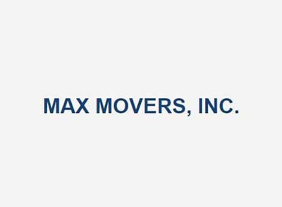 Max Movers Inc - Houston, TX