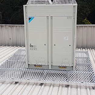 Unicorn Air Conditioning & Refrigeration Pty Ltd - Pymble, NSW. Commerical Platform for outdoor unit