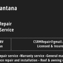 Central State RV Mobile Repair - Recreational Vehicles & Campers-Repair & Service