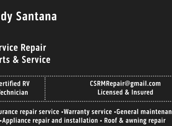 Central State RV Mobile Repair - Ocala, FL