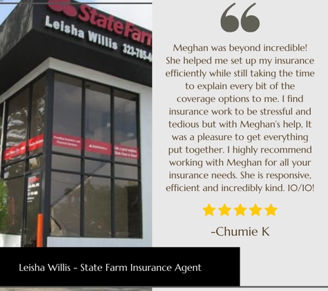 Leisha Willis - State Farm Insurance Agent - Los Angeles, CA