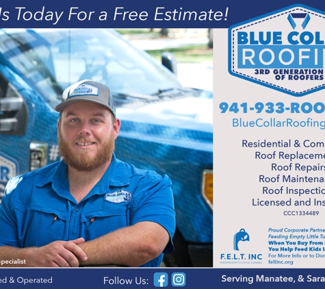 Blue Collar Roofing - Sarasota, FL