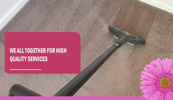 Pink Gerbera Carpet Cleaning - Alfredton, VIC. We all together for high quality services.